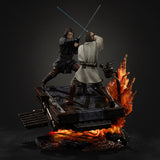 Iron Studios Star Wars Art Scale Anakin Vs Obi Wan 1/10 Statue