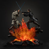 Iron Studios Star Wars Art Scale Anakin Vs Obi Wan 1/10 Statue
