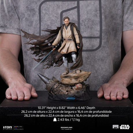 Iron Studios Star Wars Art Scale Obi-Wan Signatures 1/10 Statue