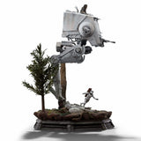 Iron Studios Star Wars Demi Art Scale AT-ST And Chewbacca 1/20 Statue 53 cm