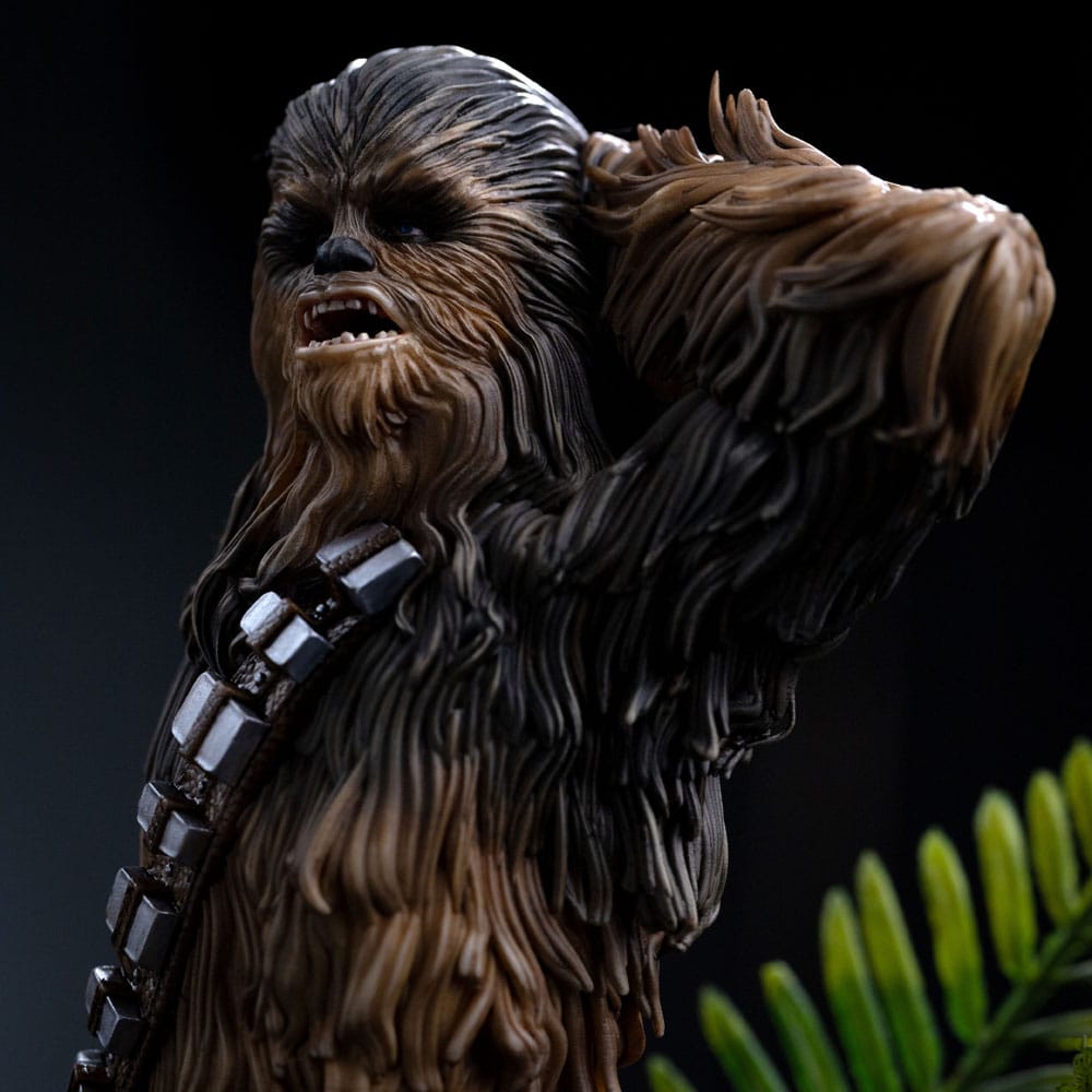 Iron Studios Star Wars Episode VI Chewbacca and Tokkat 1/10 Art Scale Statue