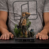 Iron Studios Star Wars Episode VI Chewbacca and Tokkat 1/10 Art Scale Statue