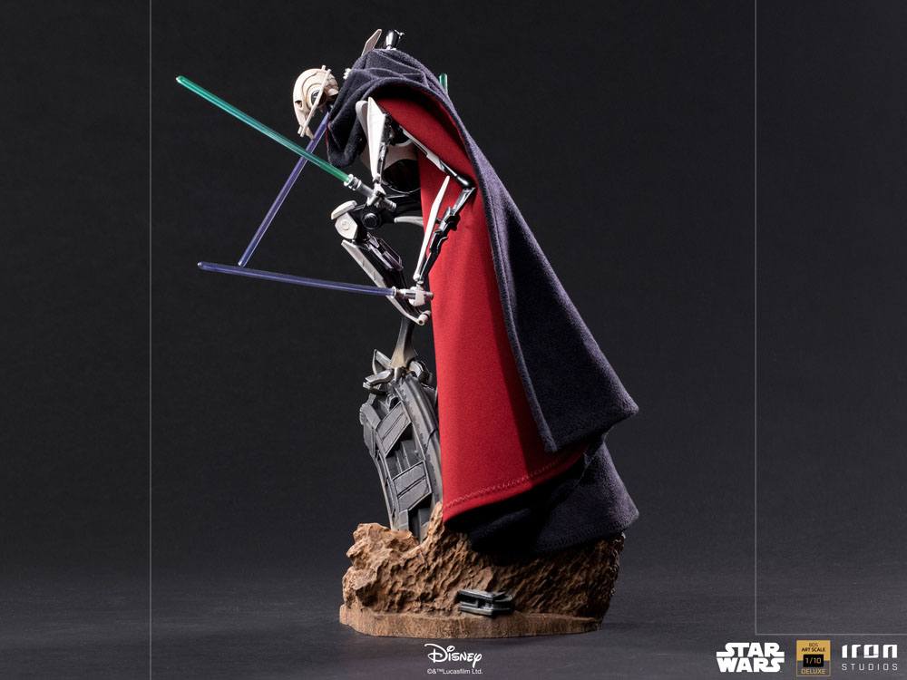 Iron Studios Star Wars General Grievous 1/10 Deluxe BDS Art Scale Statue 33 cm