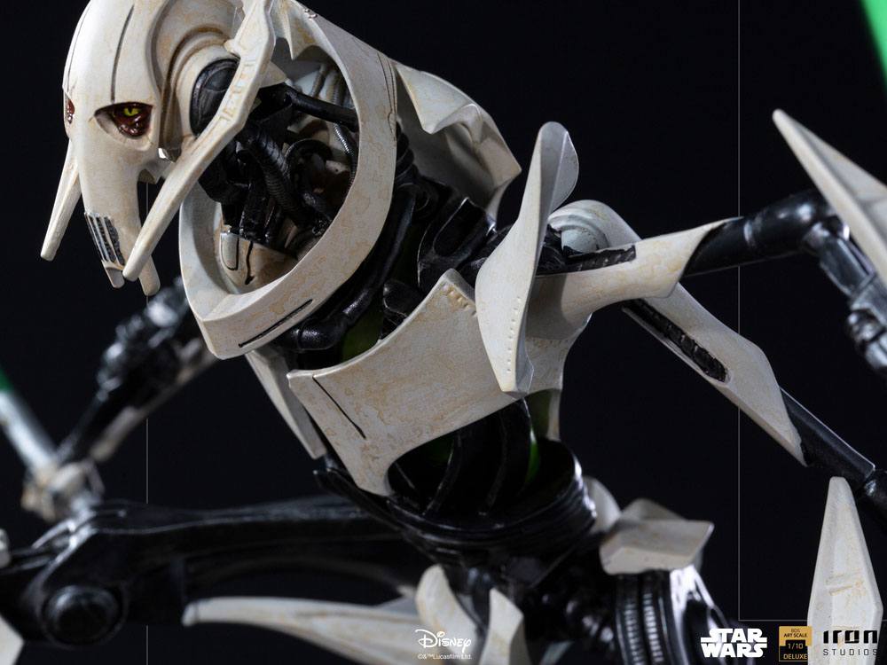 Iron Studios Star Wars General Grievous 1/10 Deluxe BDS Art Scale Statue 33 cm