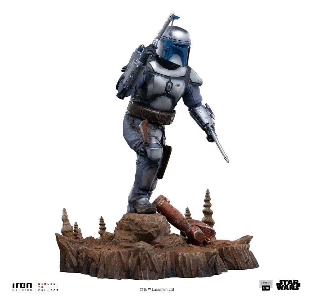 Iron Studios Star Wars Jango Fett Jango Fett Art Scale 1/10 Statue
