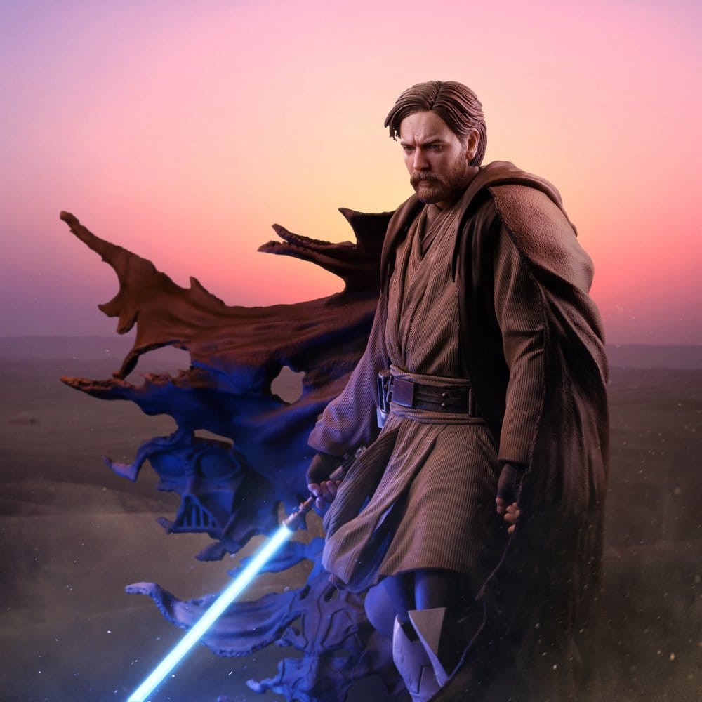 Iron Studios Star Wars Legacy Replica Obi-Wan Signatures 1/4 Statue