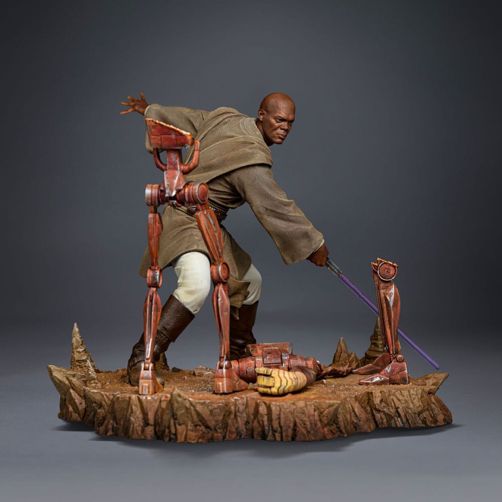 Iron Studios Star Wars Mace Windu 1/10 Art Scale Statue