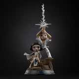 Iron Studios Star Wars Mini Co. Luke & Leia PVC Figur