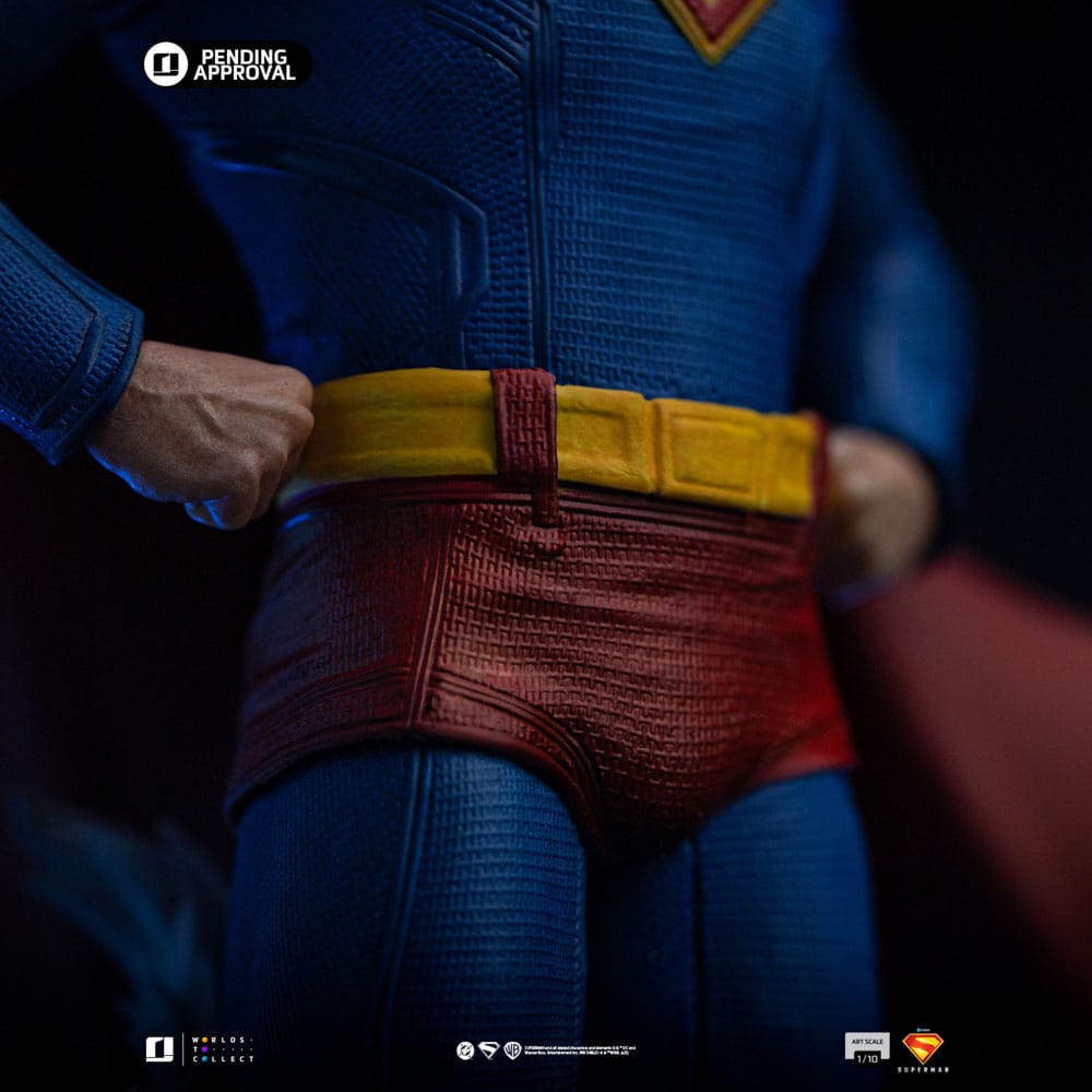 Iron Studios Superman Legacy Art Scale Superman & Krypto 1/10 Statue
