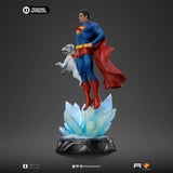 Iron Studios Superman Legacy Art Scale Superman & Krypto 1/10 Statue