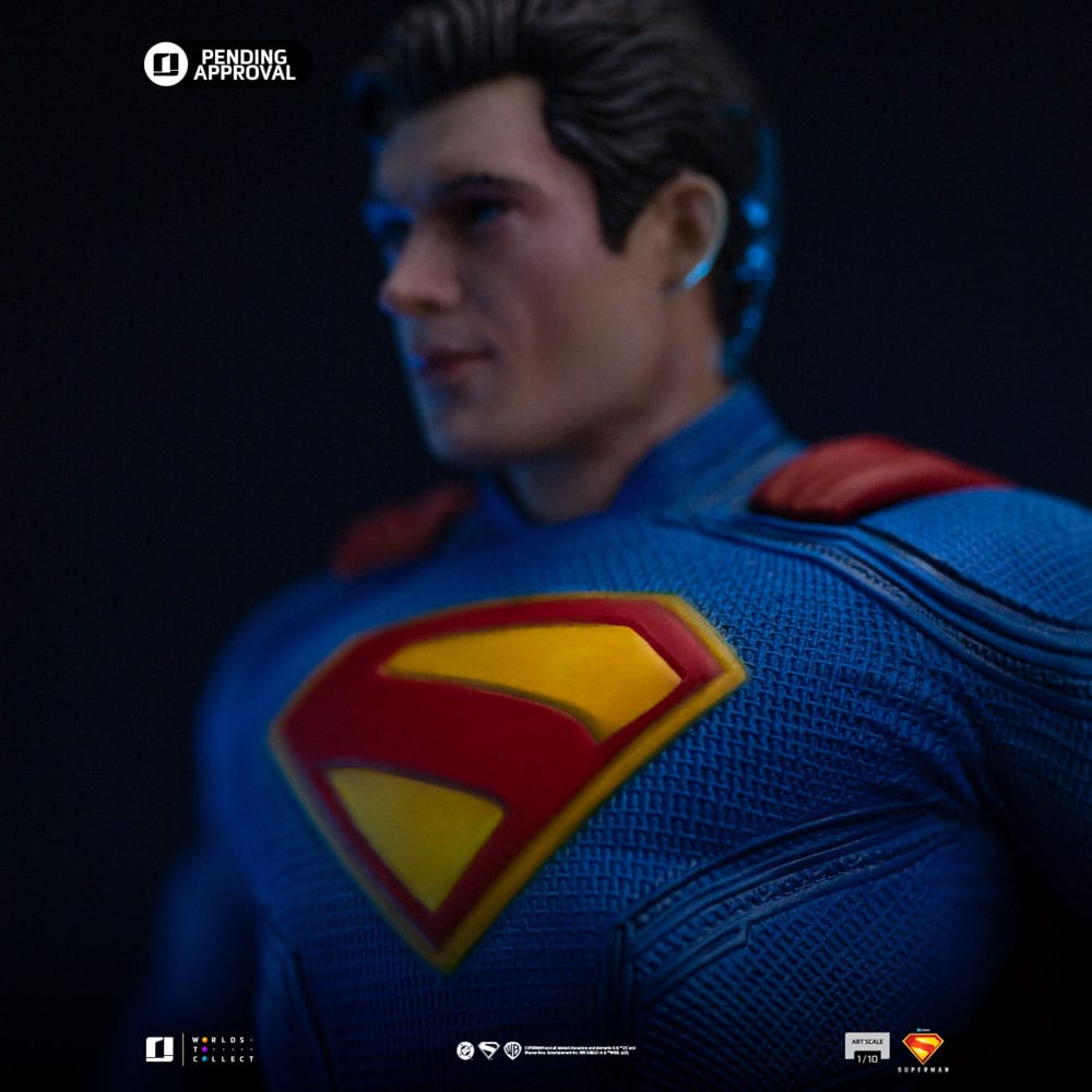 Iron Studios Superman Legacy Art Scale Superman & Krypto 1/10 Statue