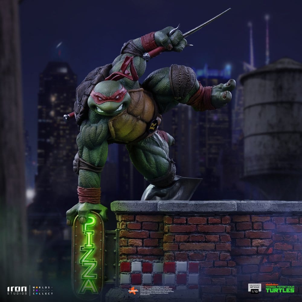 Iron Studios Teenage Mutant Ninja Turtles Art Scale Raphael 1/10 Statue