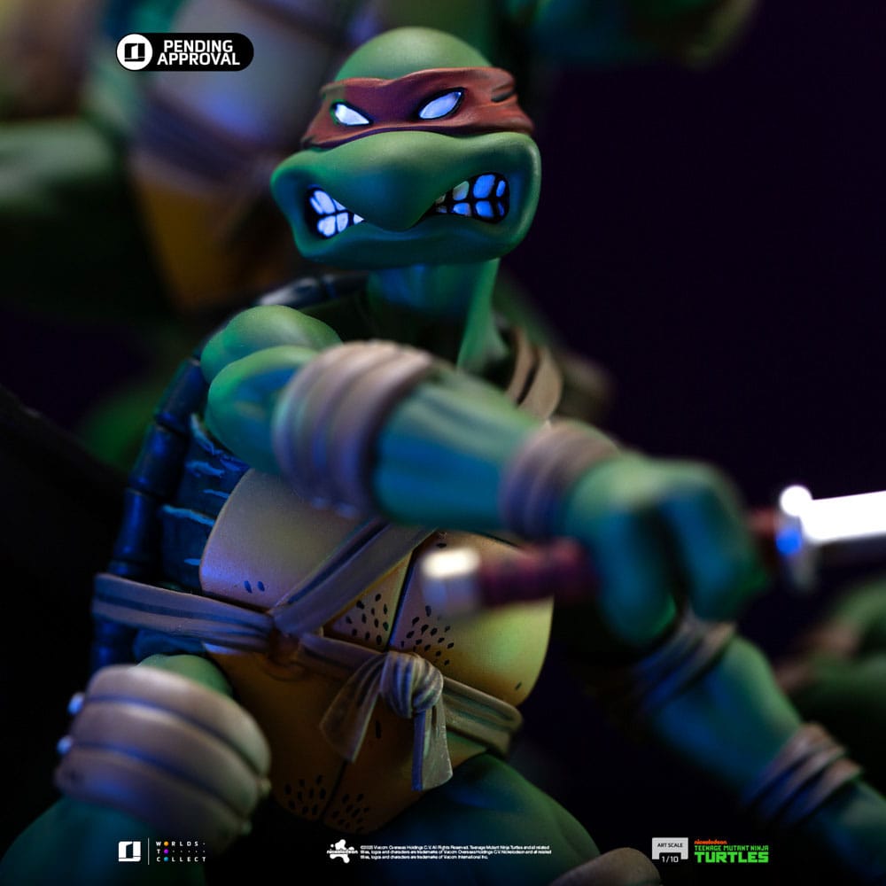 Iron Studios Teenage Mutant Ninja Turtles Art Scale Statue 1/10 Teenage Mutant Ninja Turtles Kevin Eastman Version 24 cm