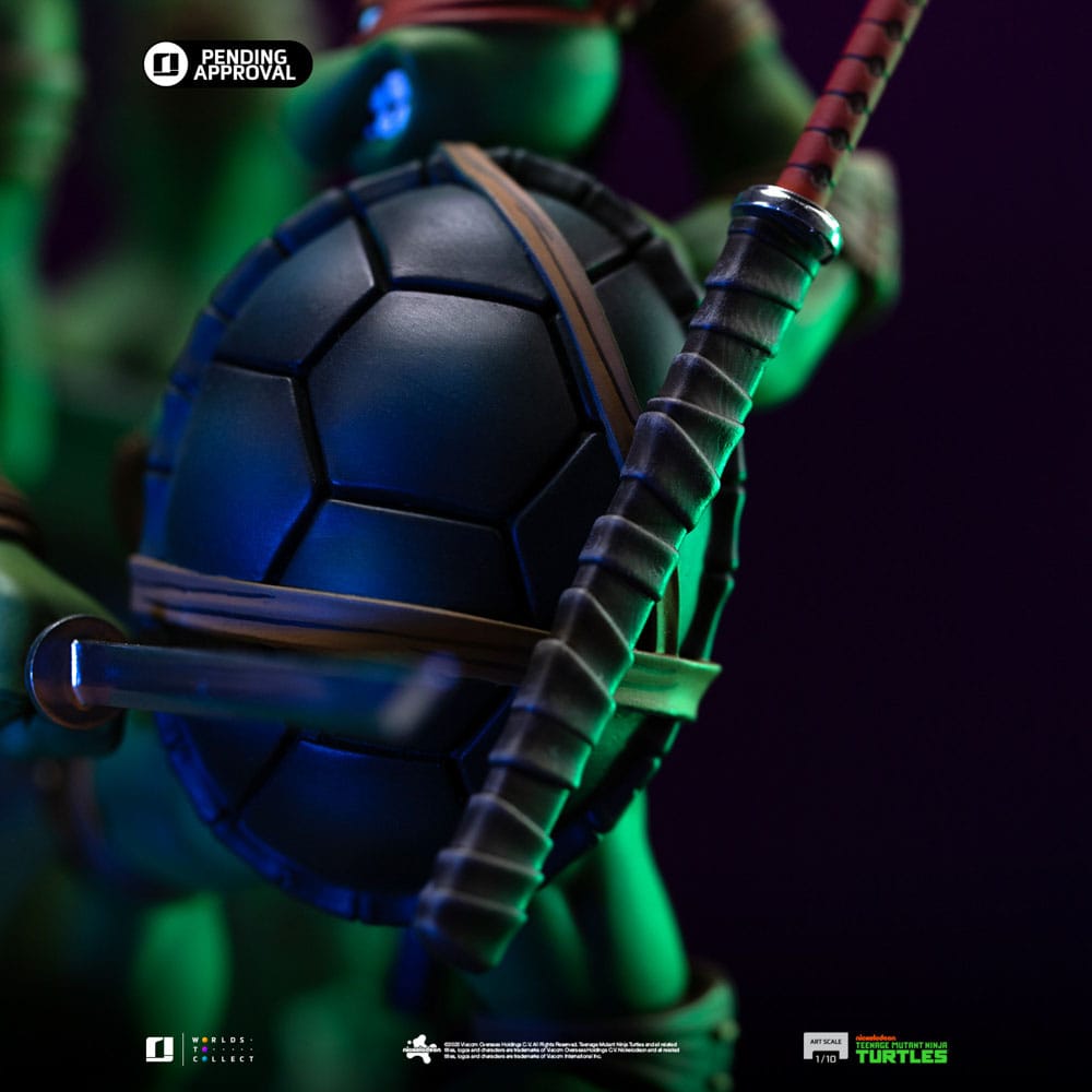 Iron Studios Teenage Mutant Ninja Turtles Art Scale Statue 1/10 Teenage Mutant Ninja Turtles Kevin Eastman Version 24 cm