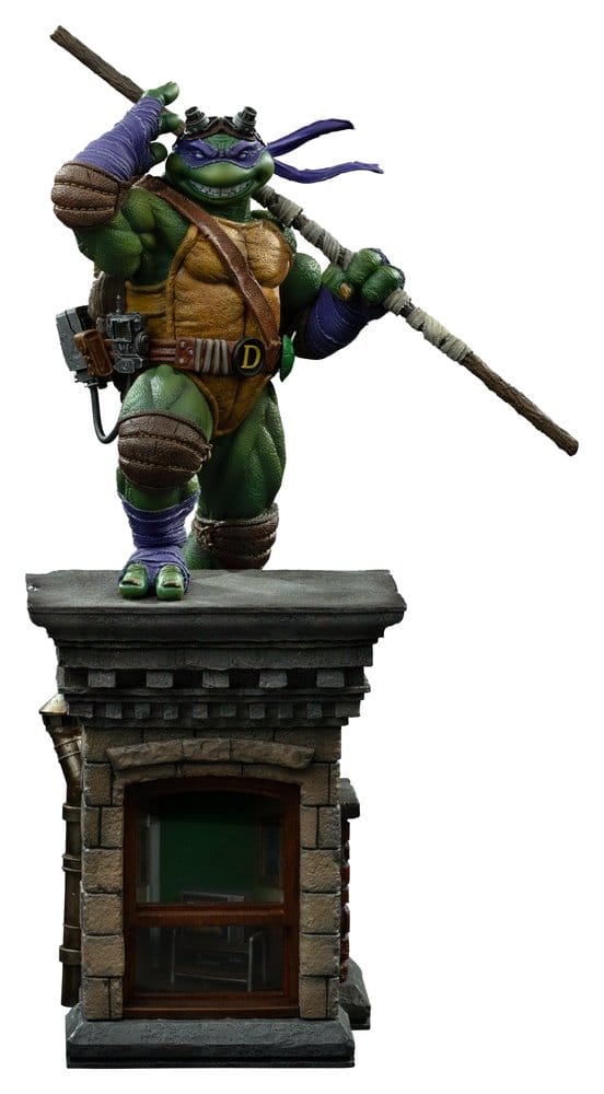 Iron Studios Teenage Mutant Ninja Turtles Art Scale Statue Donatello Unleashed 1/10 Statue