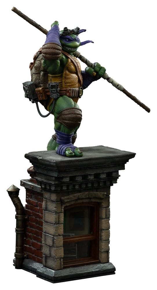 Iron Studios Teenage Mutant Ninja Turtles Art Scale Statue Donatello Unleashed 1/10 Statue
