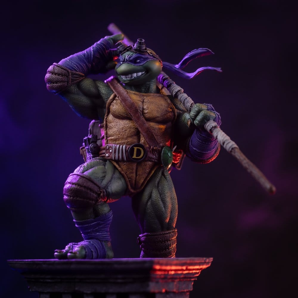 Iron Studios Teenage Mutant Ninja Turtles Art Scale Statue Donatello Unleashed 1/10 Statue