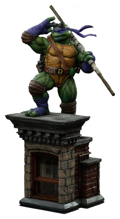 Iron Studios Teenage Mutant Ninja Turtles Art Scale Statue Donatello Unleashed 1/10 Statue
