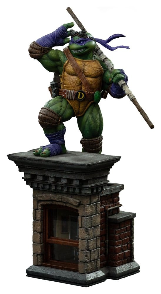 Iron Studios Teenage Mutant Ninja Turtles Art Scale Statue Donatello Unleashed 1/10 Statue