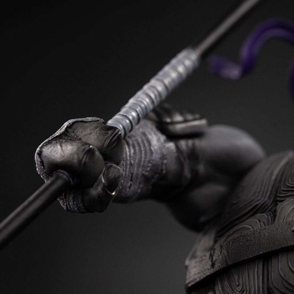 Iron Studios Teenage Mutant Ninja Turtles Donatello Black and White Exclusive 1/10 Statue