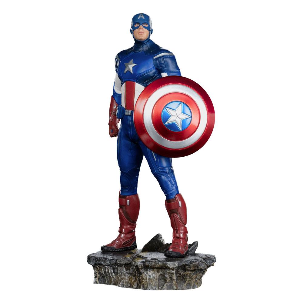 Iron Studios The Infinity Saga Captain America Battle of NY 1/10 Statue