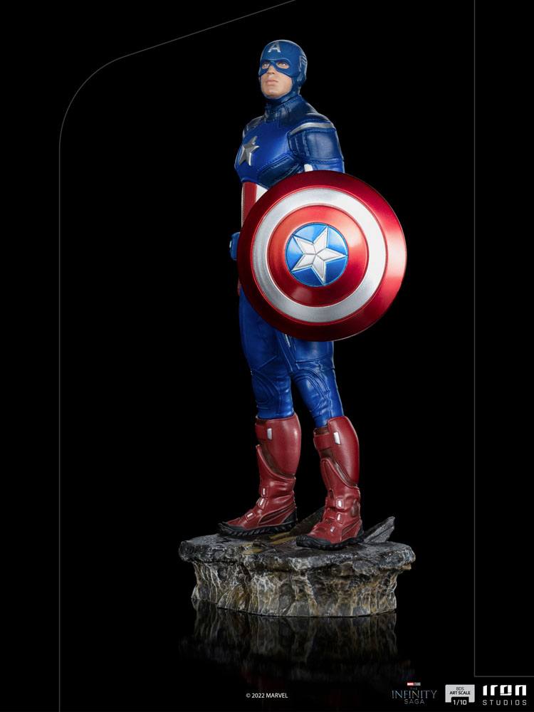 Iron Studios The Infinity Saga Captain America Battle of NY 1/10 Statue