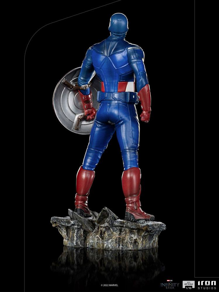 Iron Studios The Infinity Saga Captain America Battle of NY 1/10 Statue