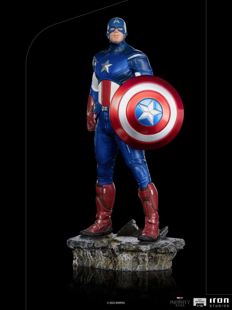 Iron Studios The Infinity Saga Captain America Battle of NY 1/10 Statue
