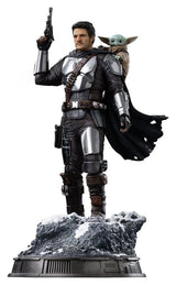 Iron Studios The Mandalorian & Grogu Art Scale The Mandalorian & Grogu 1/10 Statue