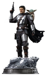 Iron Studios The Mandalorian & Grogu Art Scale The Mandalorian & Grogu 1/10 Statue