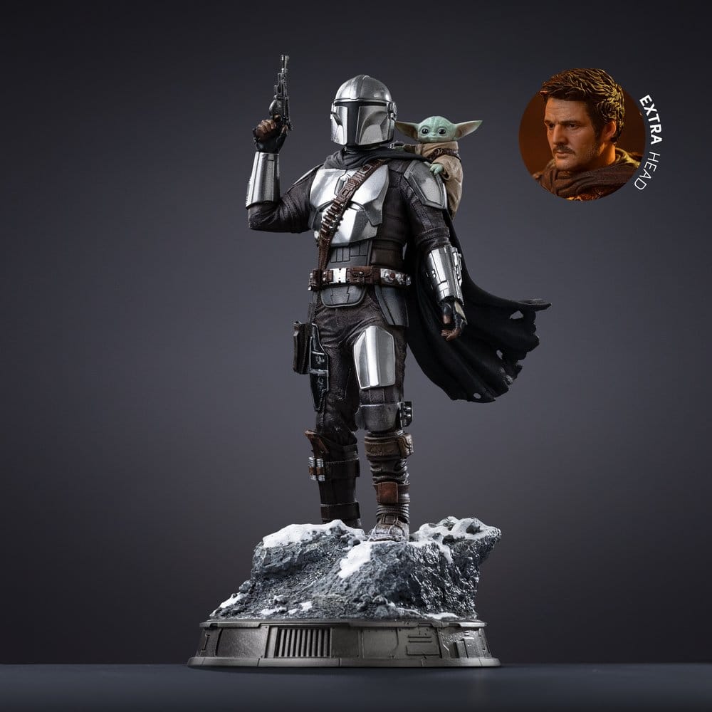 Iron Studios The Mandalorian & Grogu Art Scale The Mandalorian & Grogu 1/10 Statue