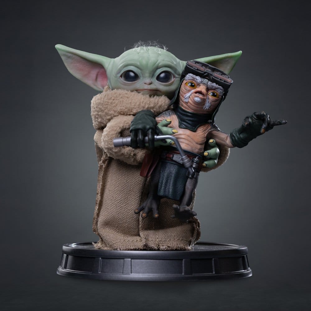 Iron Studios The Mandalorian Grogu Collection Grogu No Squeezy Statue