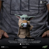 Iron Studios The Mandalorian & Grogu - Grogu Food Cart Snack Collection Statue