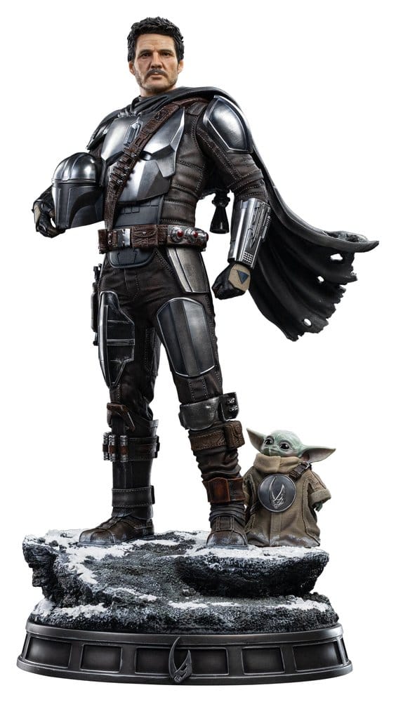 Iron Studios The Mandalorian & Grogu Legacy Replica 1/4 Statue