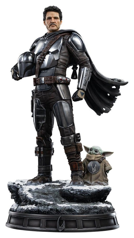 Iron Studios The Mandalorian & Grogu Legacy Replica 1/4 Statue