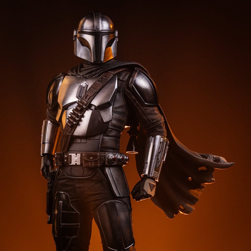 Iron Studios The Mandalorian & Grogu Legacy Replica 1/4 Statue