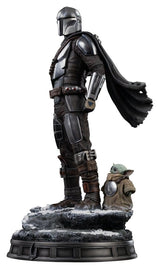 Iron Studios The Mandalorian & Grogu Legacy Replica 1/4 Statue