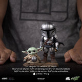 Iron Studios The Mandalorian & Grogu MiniCo Figur The Mandalorian and Grogu