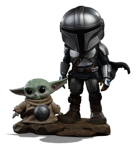 Iron Studios The Mandalorian & Grogu MiniCo Figur The Mandalorian and Grogu