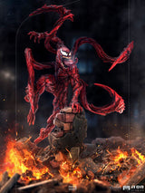 Iron Studios Venom Let There Be Carnage - Carnage BDS 1/10 Art Scale Statue - Beschädigte Verpackung