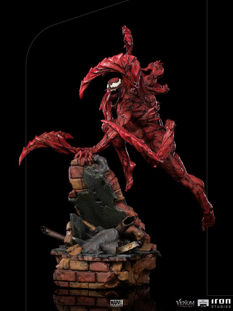 Iron Studios Venom Let There Be Carnage - Carnage BDS 1/10 Art Scale Statue - Beschädigte Verpackung