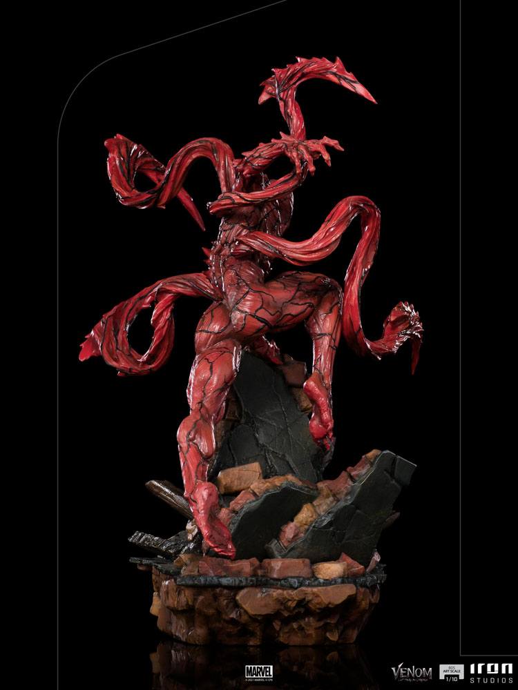 Iron Studios Venom Let There Be Carnage - Carnage BDS 1/10 Art Scale Statue - Beschädigte Verpackung