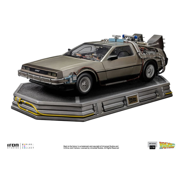 Iron Studios Zurück in die Zukunft DeLorean Art Scale 1/10 Statue