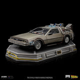 Iron Studios Zurück in die Zukunft DeLorean Art Scale 1/10 Statue