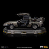 Iron Studios Zurück in die Zukunft DeLorean Art Scale 1/10 Statue