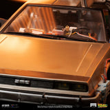 Iron Studios Zurück in die Zukunft DeLorean Art Scale 1/10 Statue