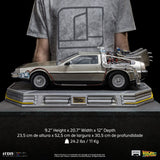 Iron Studios Zurück in die Zukunft DeLorean Art Scale 1/10 Statue