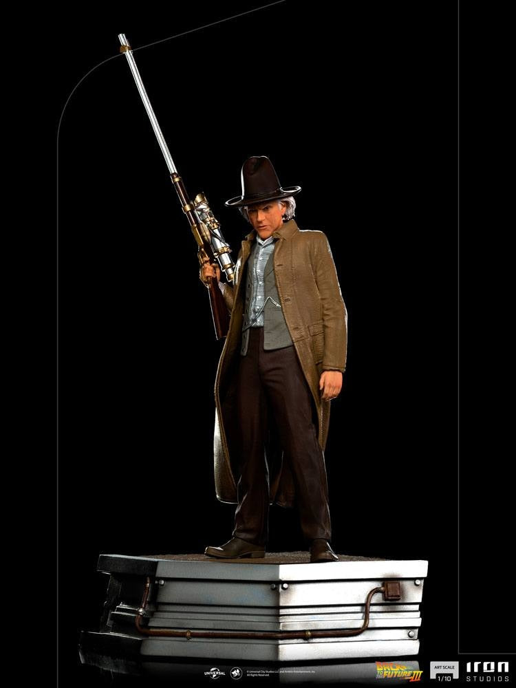 Iron Studios Zurück in die Zukunft III Doc Brown 1/10 Statue