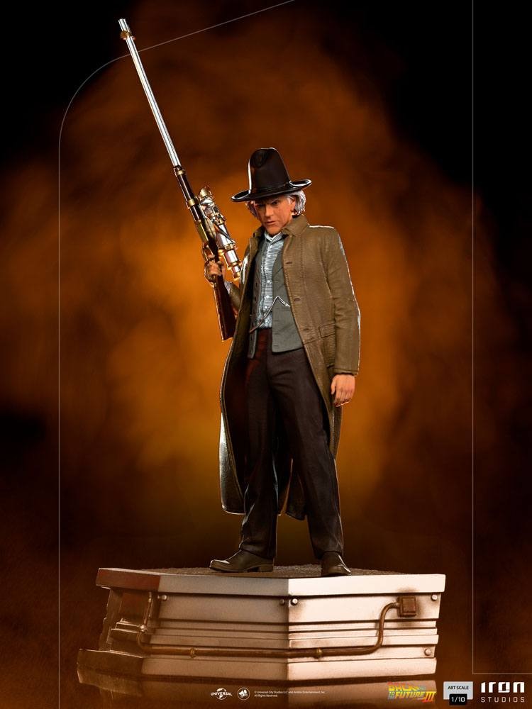 Iron Studios Zurück in die Zukunft III Doc Brown 1/10 Statue