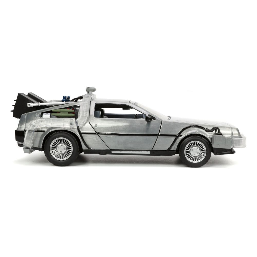 Jada Toys Back to the Future Hollywood Rides Time Machine 1 1/24 Diecast Modell
